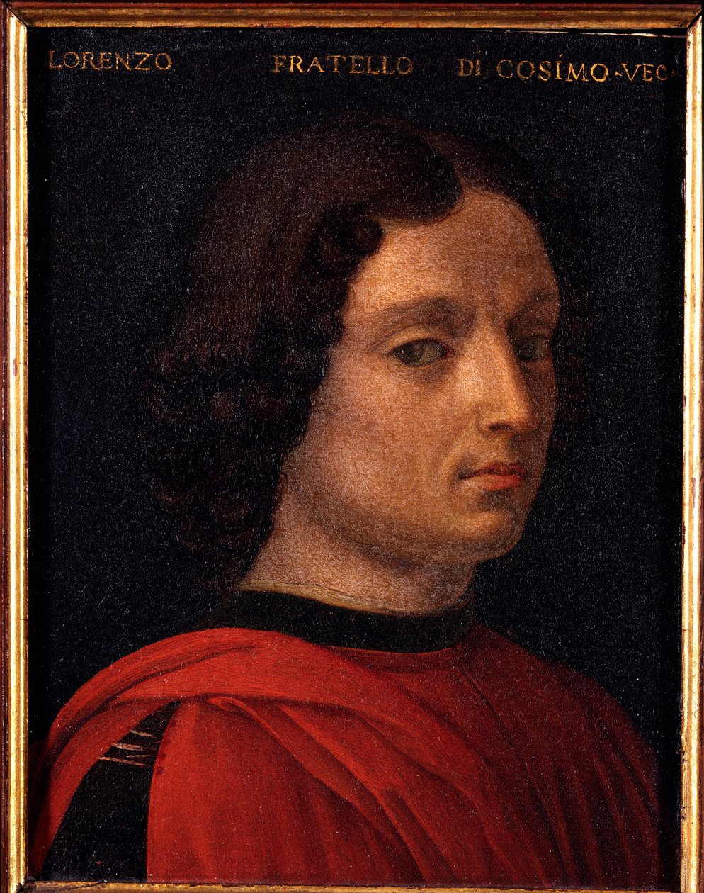 Portræt af Lorenzo de Medici (Laurent de Medici dit l