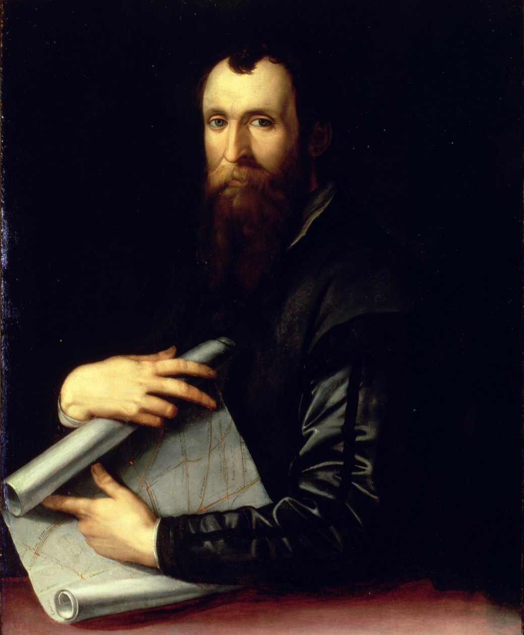 Portræt af ingeniøren Luca Martini af Agnolo Bronzino
