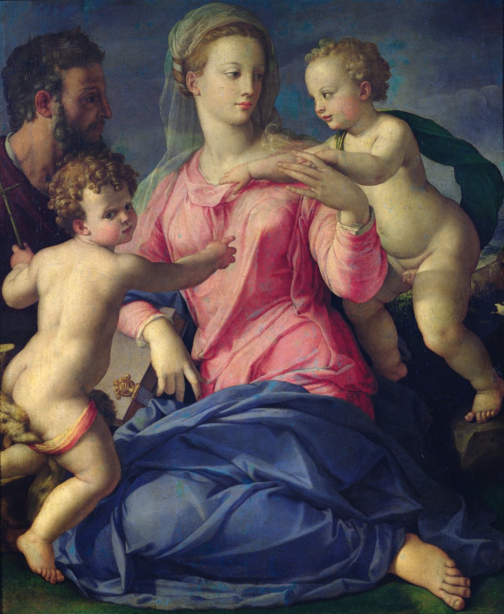 Den hellige familie af Agnolo Bronzino