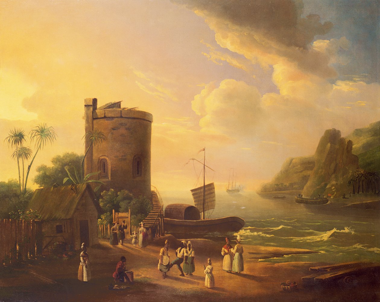 La Romano Santo Domingo af Agostino Brunias