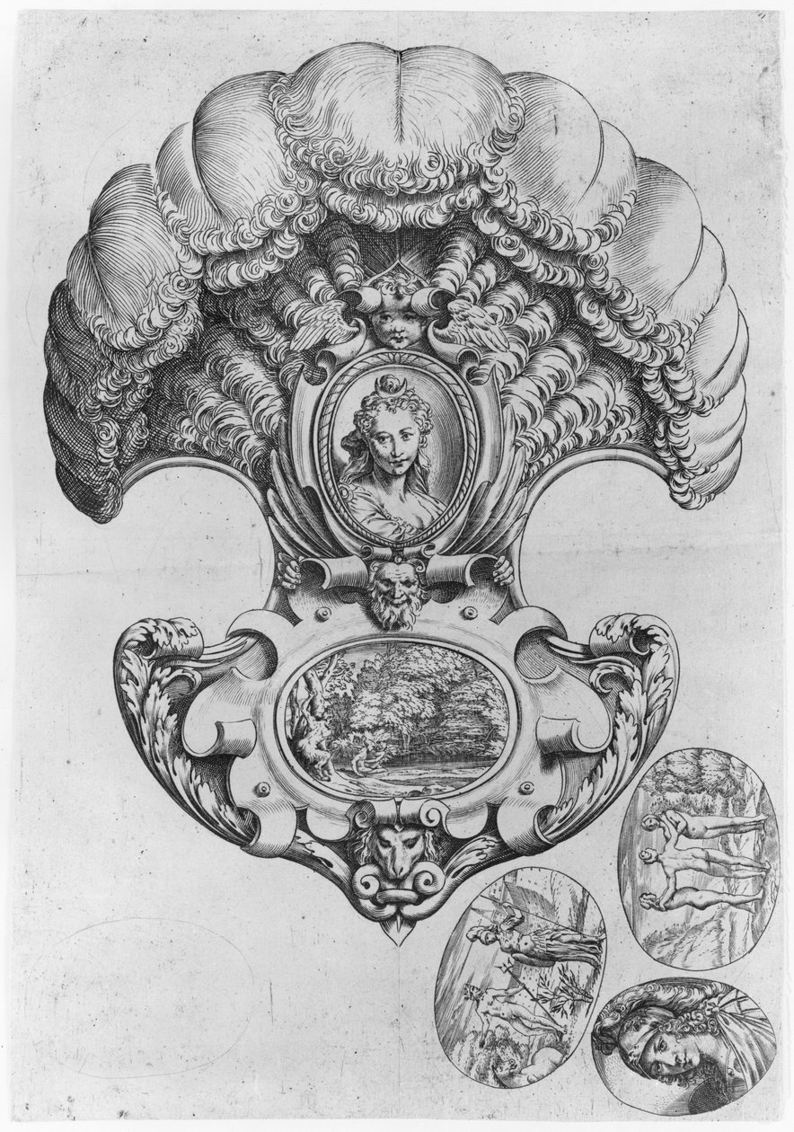 Fanen af Agostino Carracci