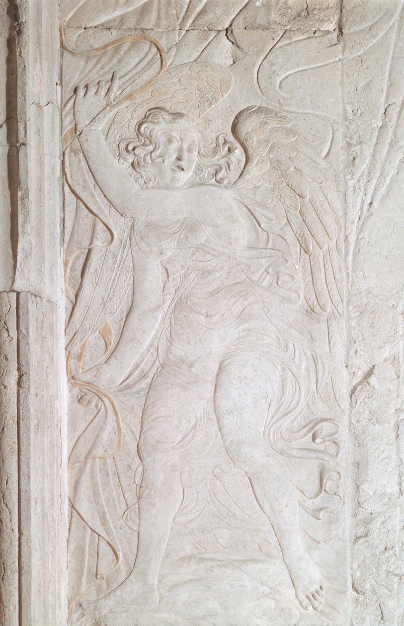 An Angel, ca. 1450-55 (marmor) af Agostino di Duccio