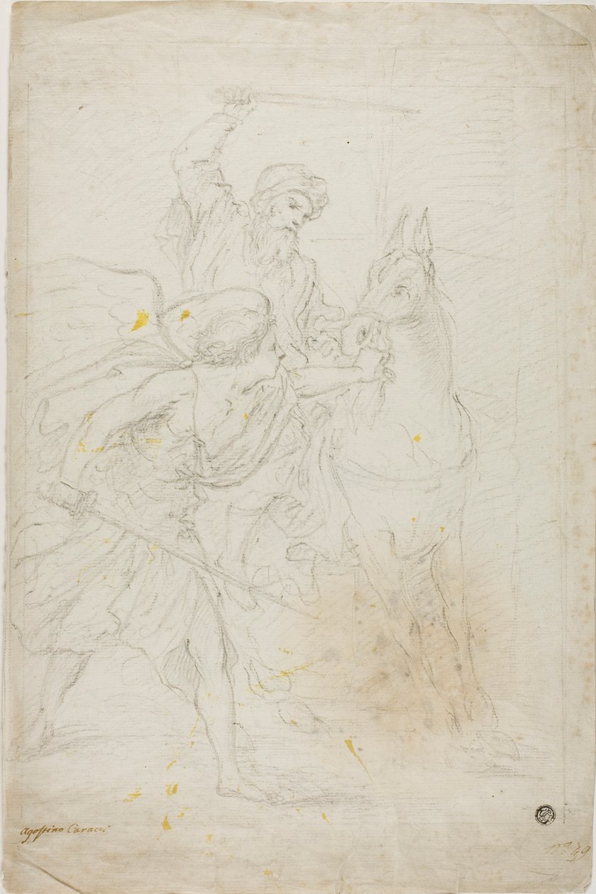Bileams røv af Agostino Carracci