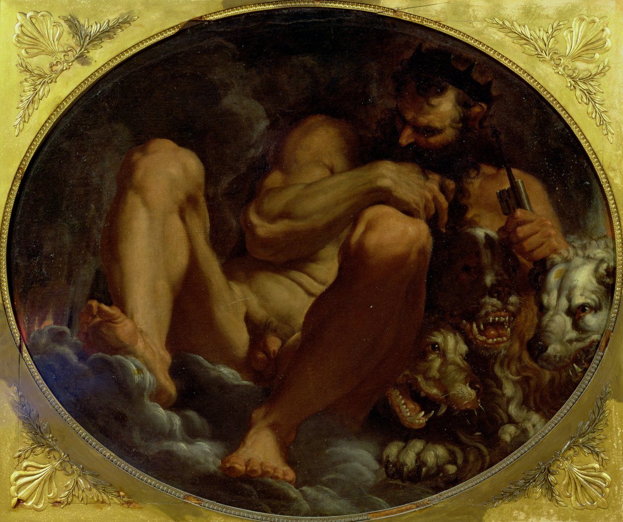 Pluto af Agostino Carracci
