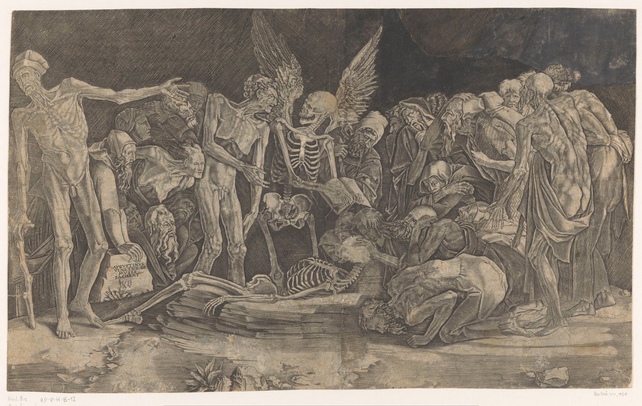 Skeletter af Agostino Veneziano