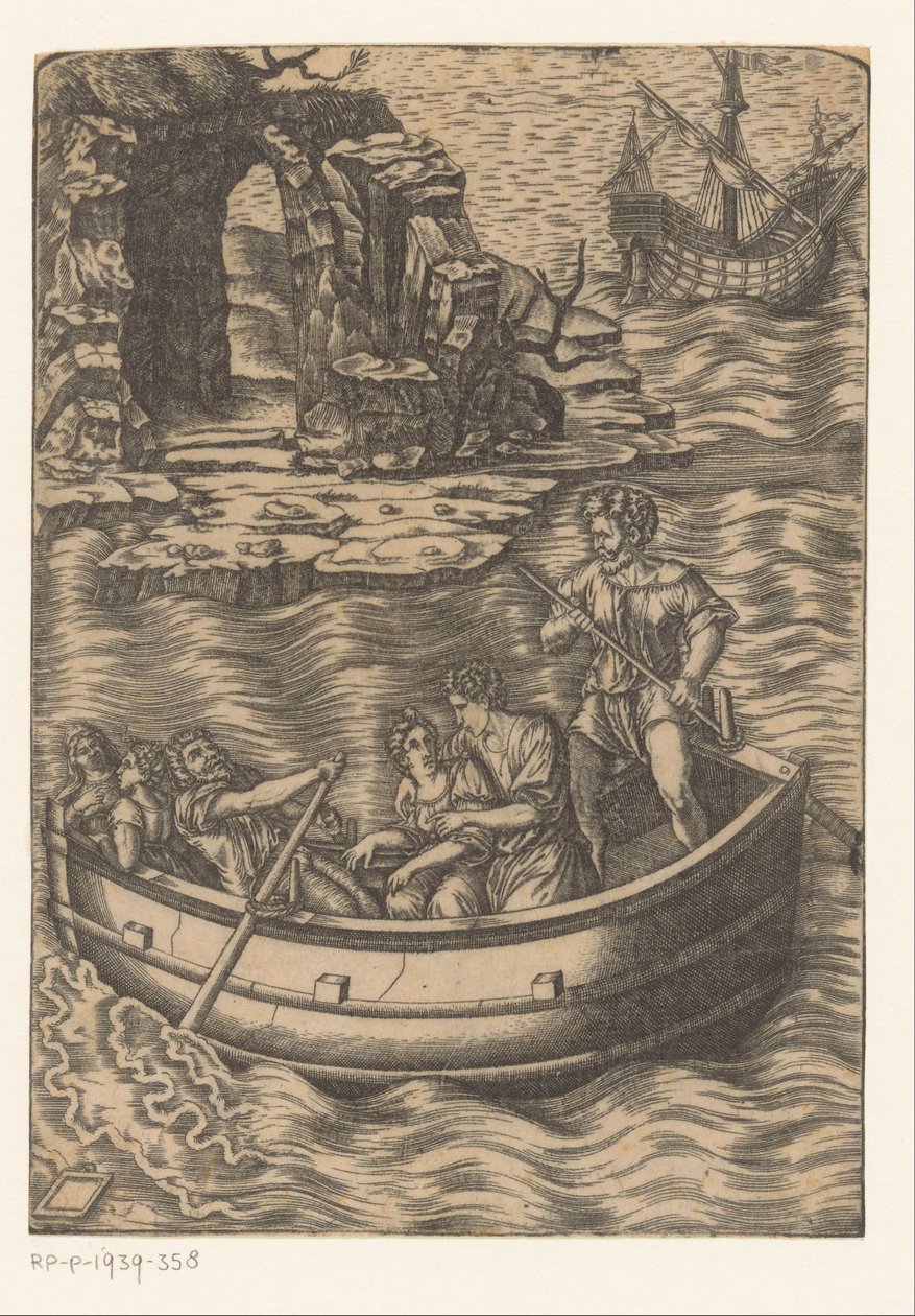 Færge af Agostino Veneziano