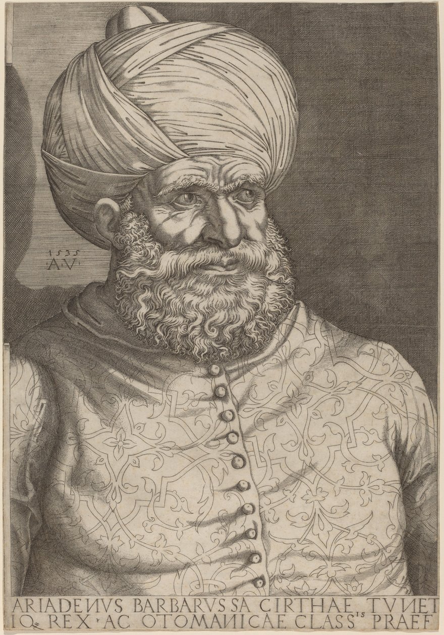 Barbarossa, Khair-ed-Din af Agostino dei Musi