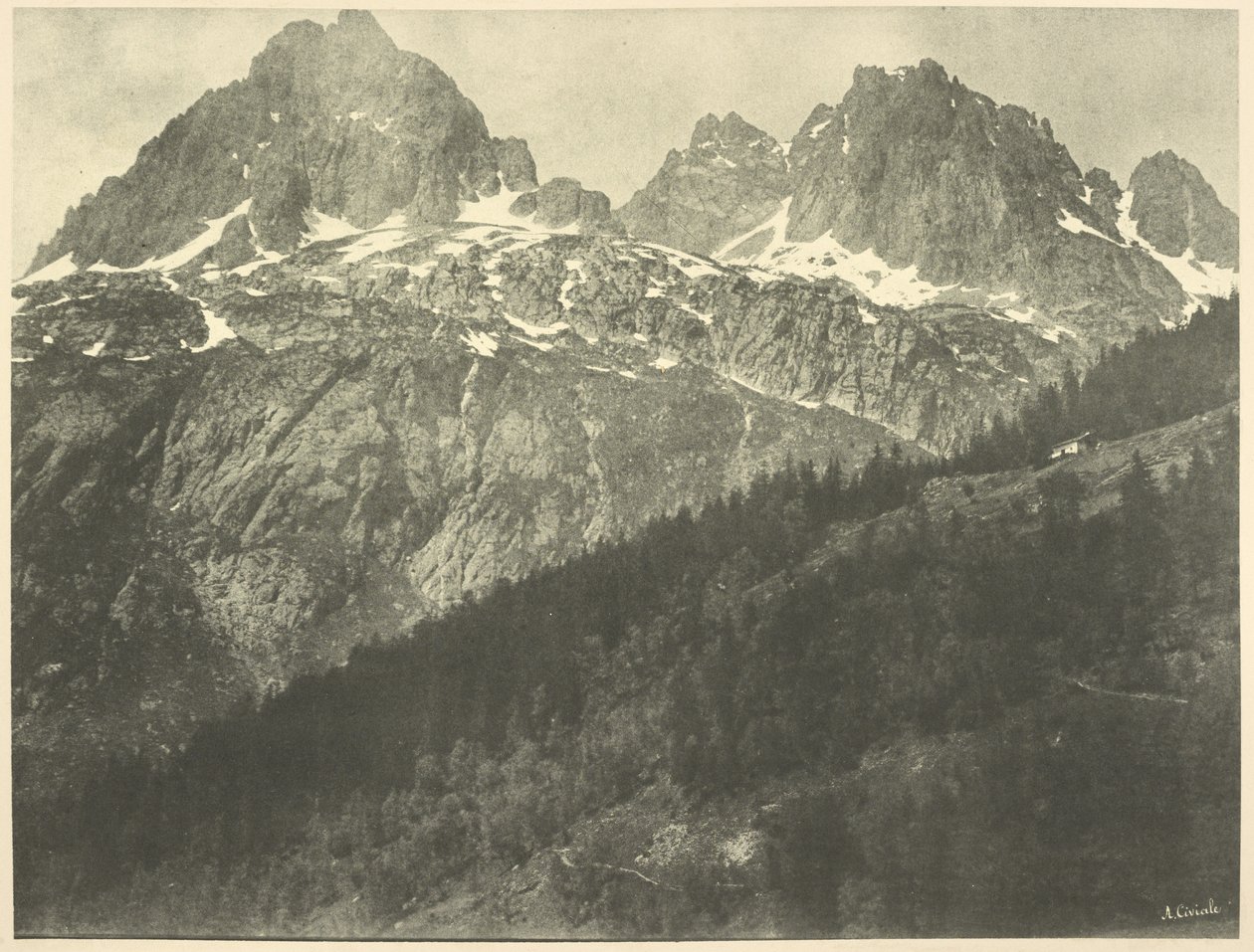 Les Aiguilles Rouges af Aimé Civiale