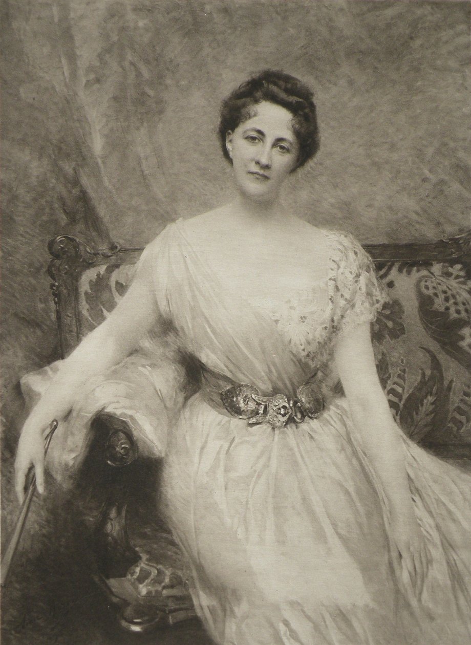 Moreau-vauthier 1906 plade 32 aime morot madame archdeacon boisseaux 1895 af Aimé Nicolas Morot