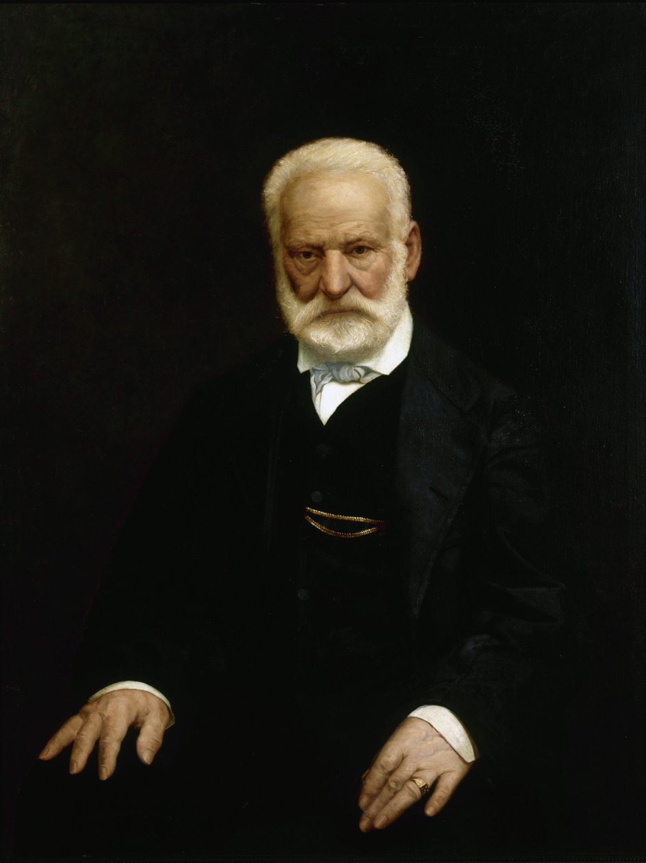 Portræt af Victor Hugo 1802-1885. af Aimé Nicolas Morot