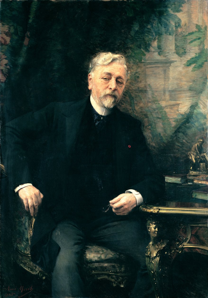 Portræt af Gustave Eiffel (1832-1923) 1905 af Aimé Nicolas Morot