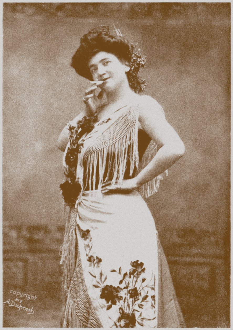 Emma Calvé som Carmen af Aime Dupont
