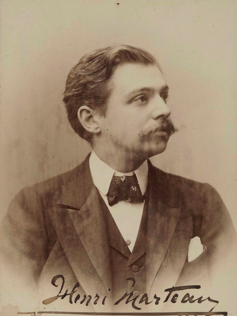 Portræt af violinisten og komponisten Henri Marteau 1874-1934, 1898. af Aime Dupont