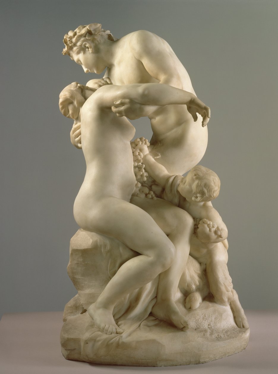 Bacchus og Ariadne, 1894 af Aime Jules Dalou