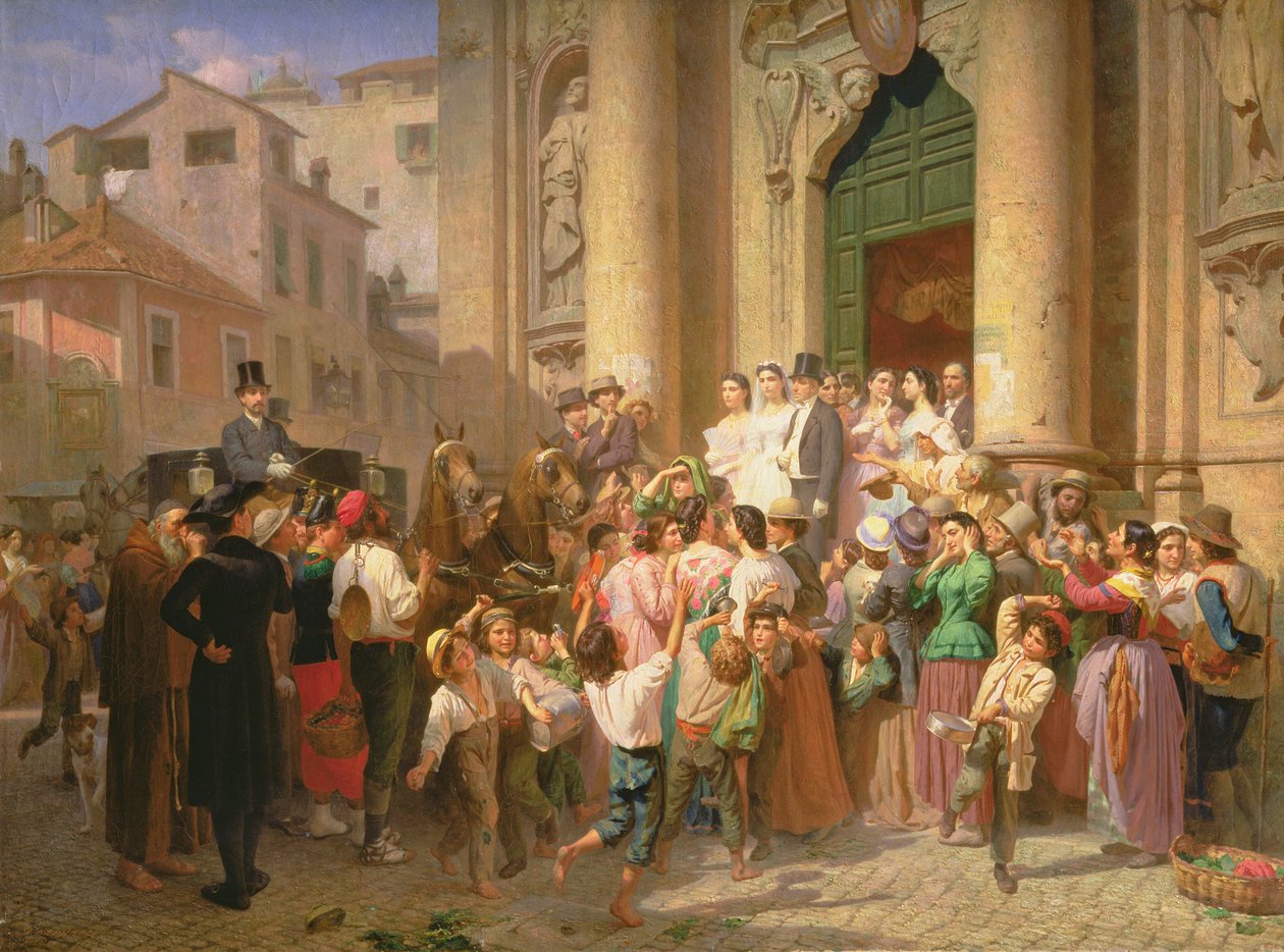 Misalliancen, 1866 af Akim Egorovich Karneev