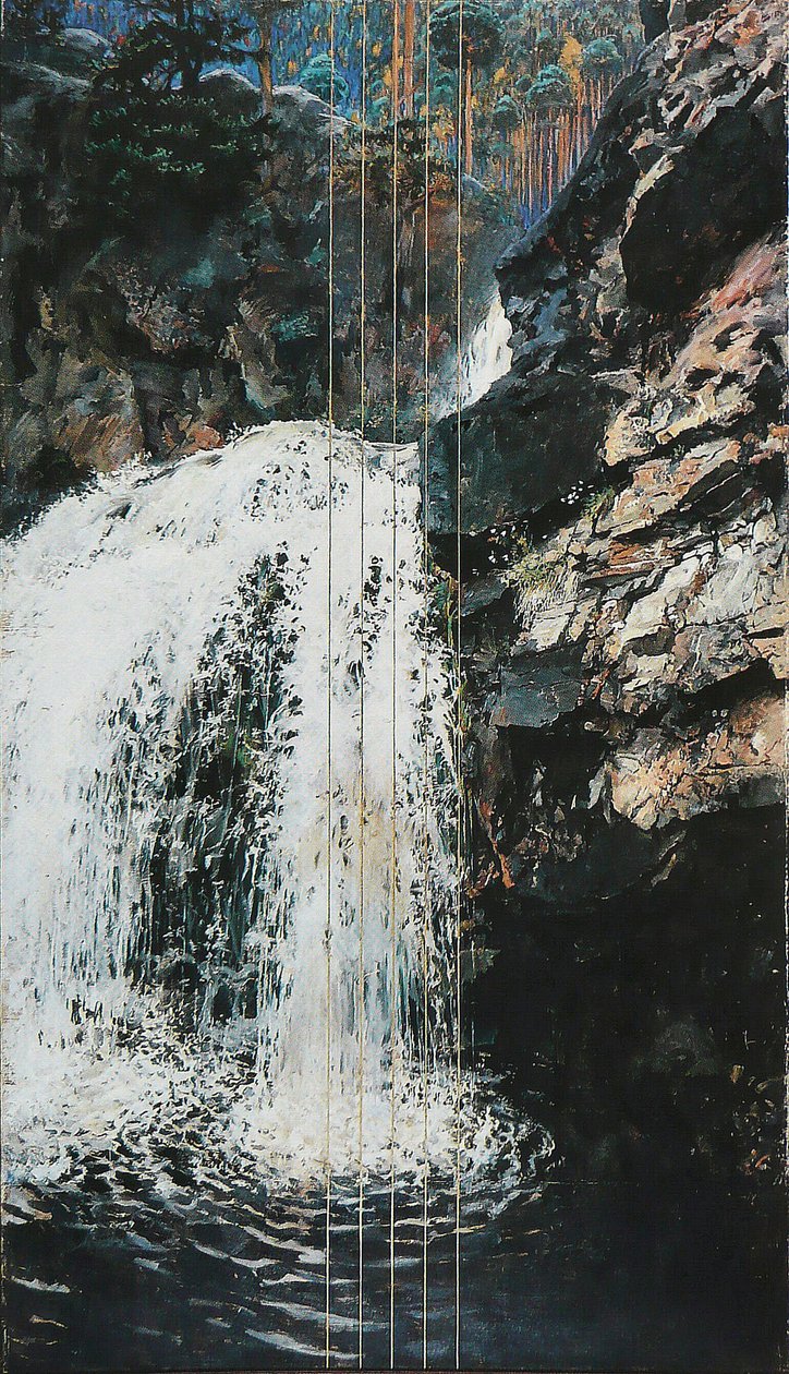 Mantykoski WaterfallnFransk: Mantykoskin Rapids af Akseli Gallen Kallela