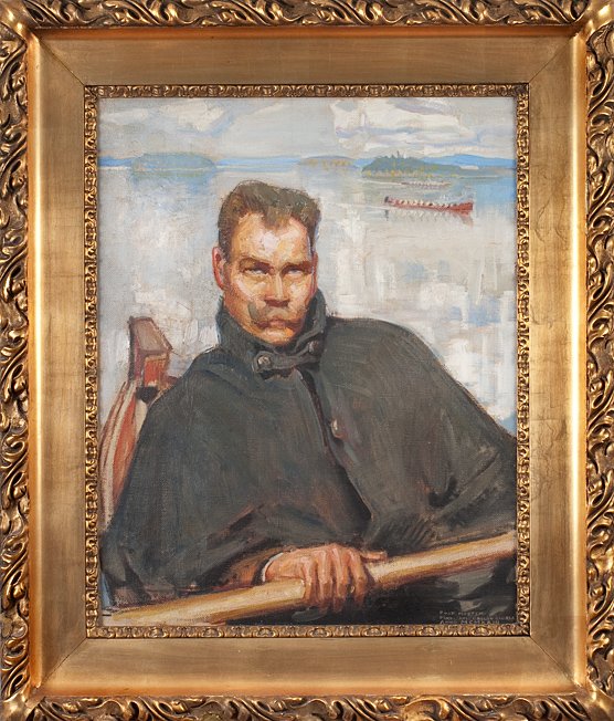 Johannes Linnankoski af Akseli Gallen Kallela