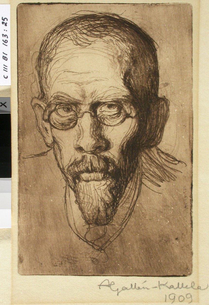 Apotekeren Filip Gallen, kunstnerens bror af Akseli Gallen-Kallela