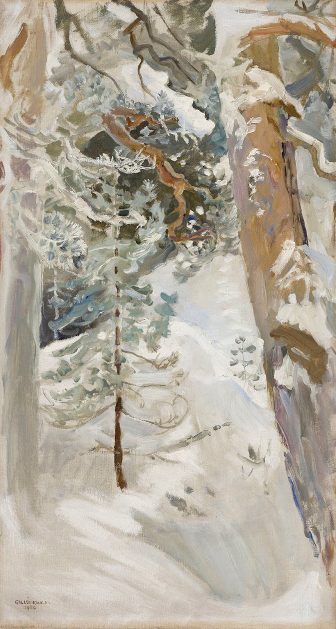 Snelandskab af Akseli Gallen-Kallela