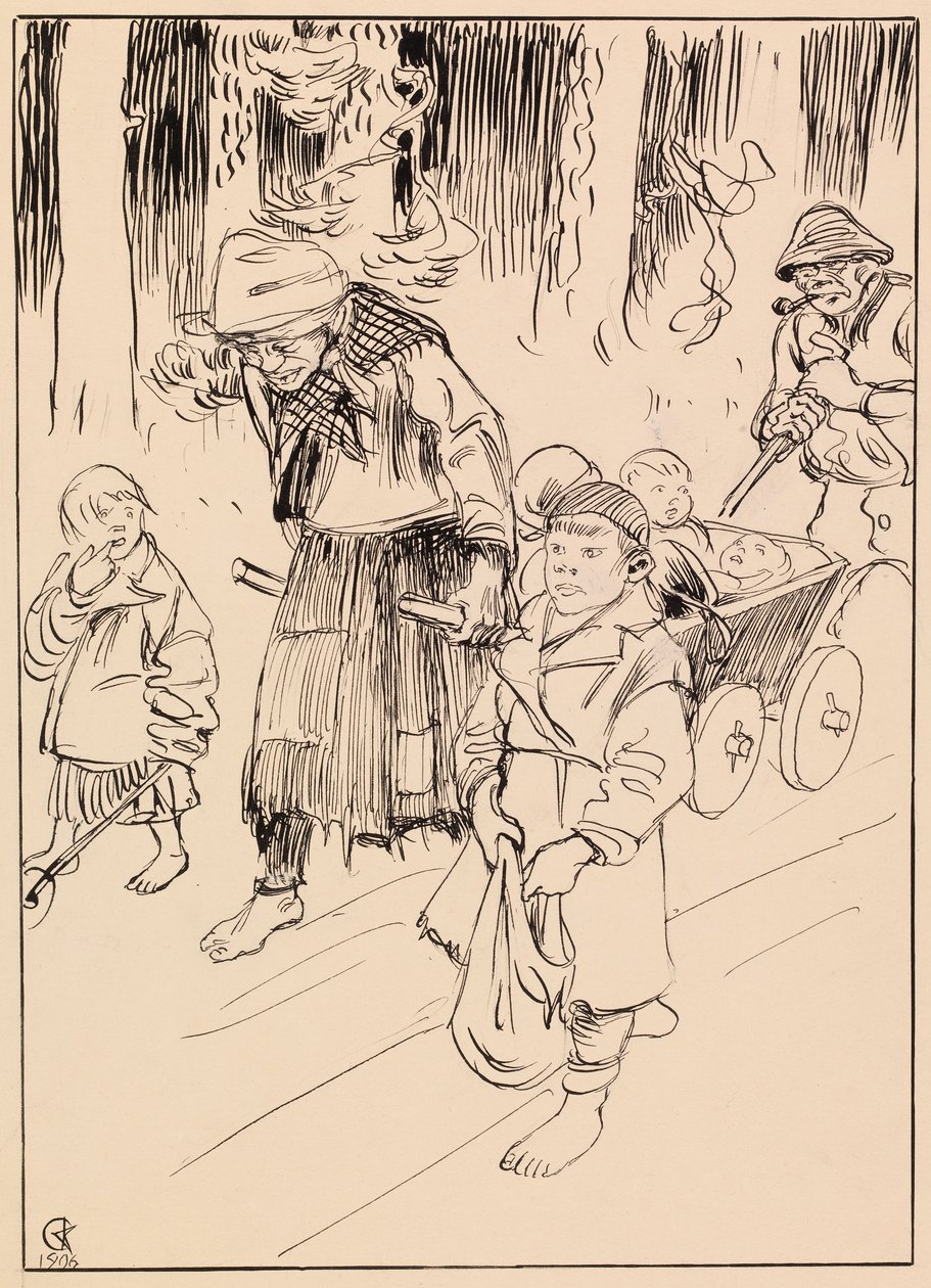 Rajamäki-regimentet af Akseli Gallen-Kallela