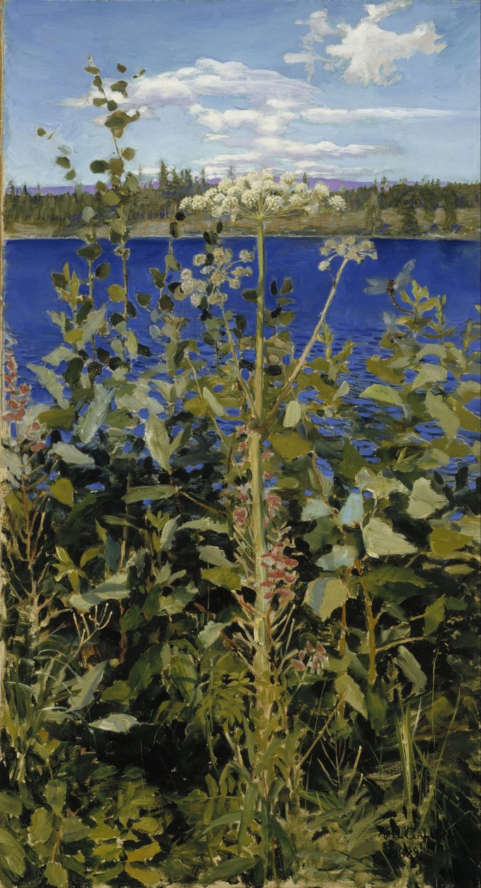 Vild Angelica af Akseli Gallen-Kallela