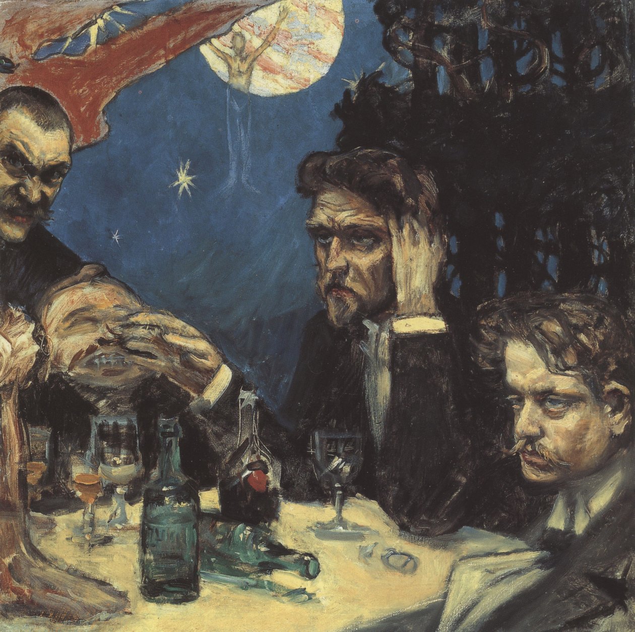 Symposiet, Study Right Jean Sibelius, 1894 af Akseli Gallen Kallela