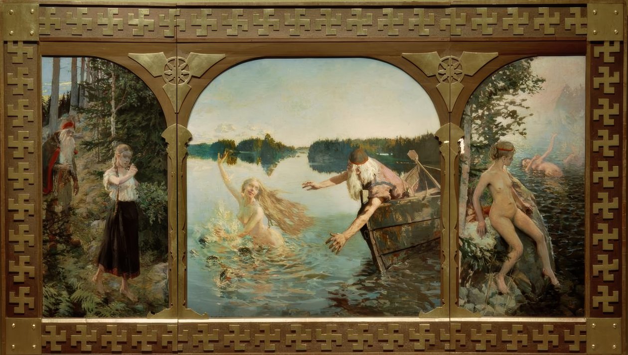 A.Gallen-Kallela, Die Aino-Sage af Akseli Valdemar Gallen Kallela