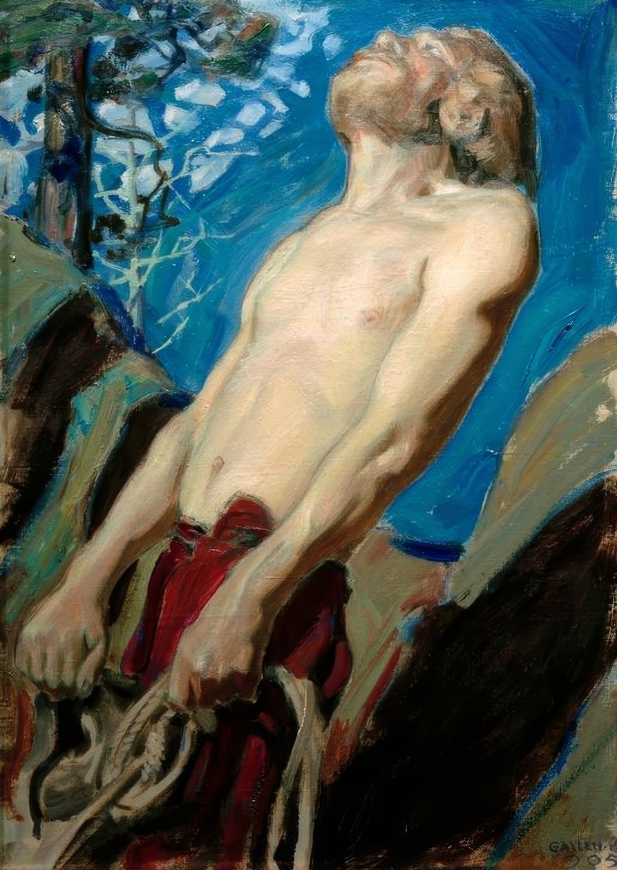 A.Gallen-Kallela, tyveri af Sampo af Akseli Valdemar Gallen Kallela