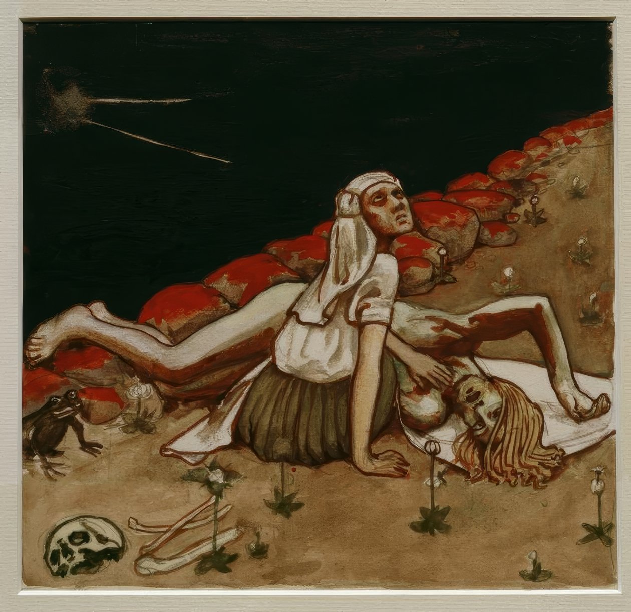 A.Gallen-Kallela, Lemminkäinens Mutter af Akseli Valdemar Gallen Kallela