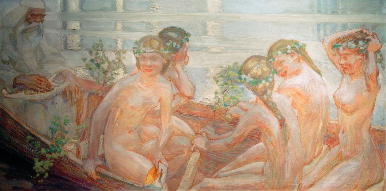 A.Gallen-Kallela, Väinämöinens Reise af Akseli Valdemar Gallen Kallela