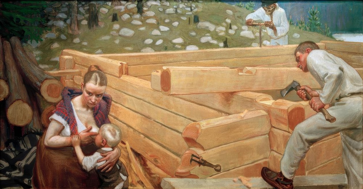 Byg af Akseli Valdemar Gallen Kallela