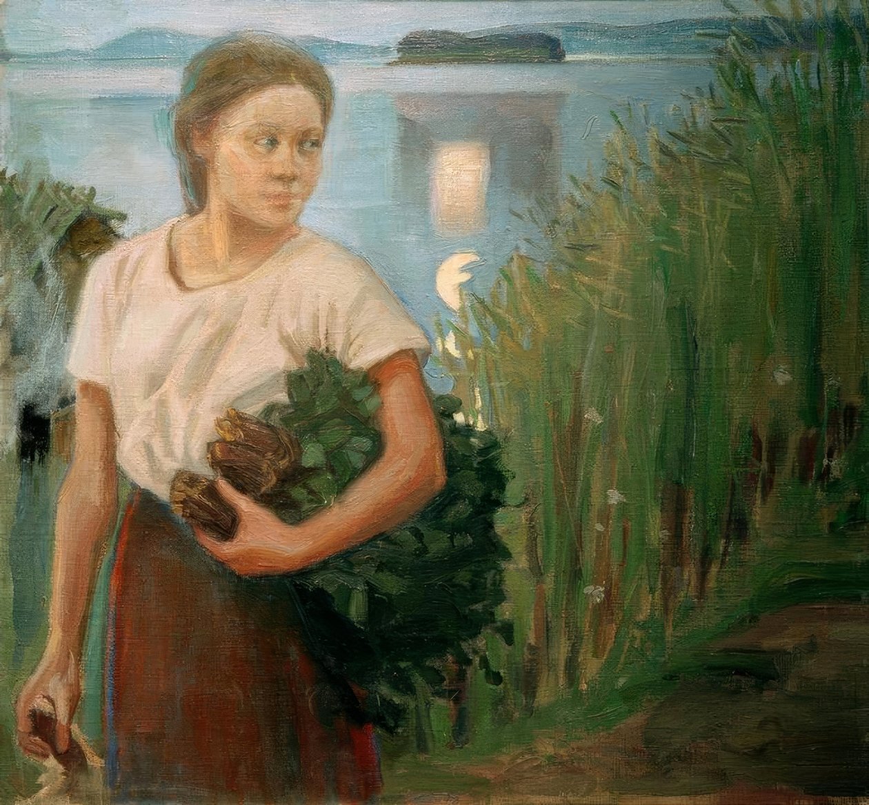 Saunapigen af Akseli Valdemar Gallen Kallela
