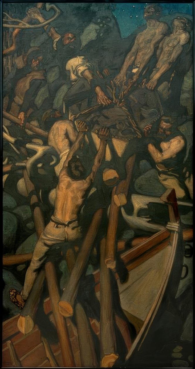 Tyveri af Sampo af Akseli Valdemar Gallen Kallela