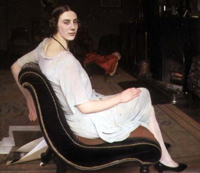 Marguerite, ca. 1927 (olie på lærred) af Alan Beeton