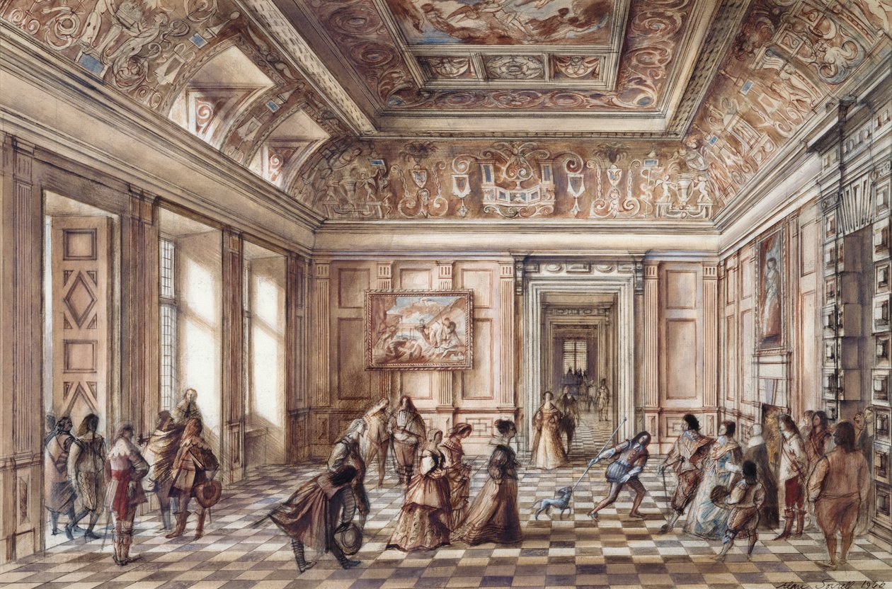Bolsover Castle entré, c17. århundrede, c1960