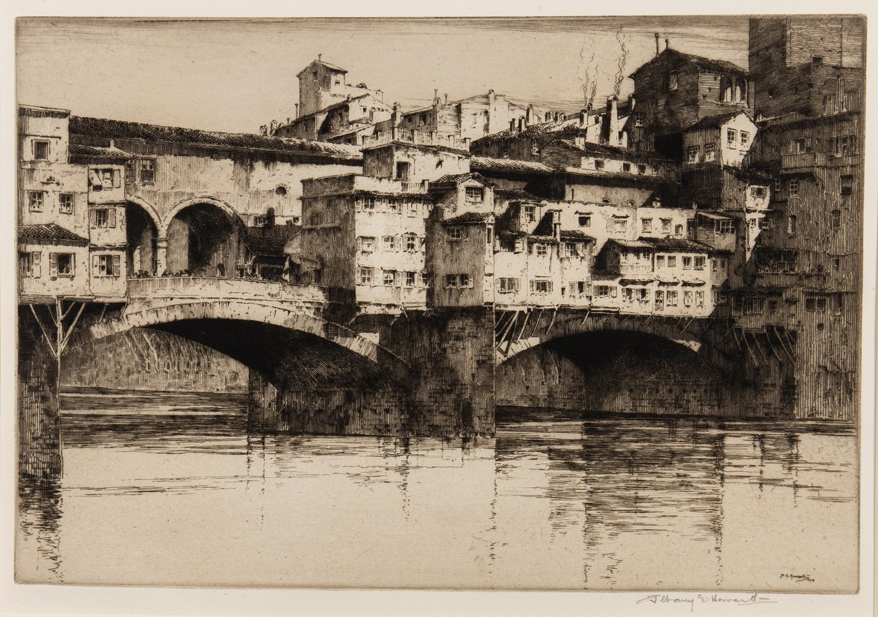 Ponte Vecchio, Firenze af Albany E. Howarth