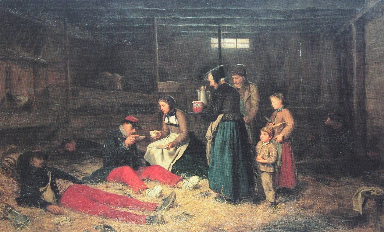 Bourbakis af Albert Anker