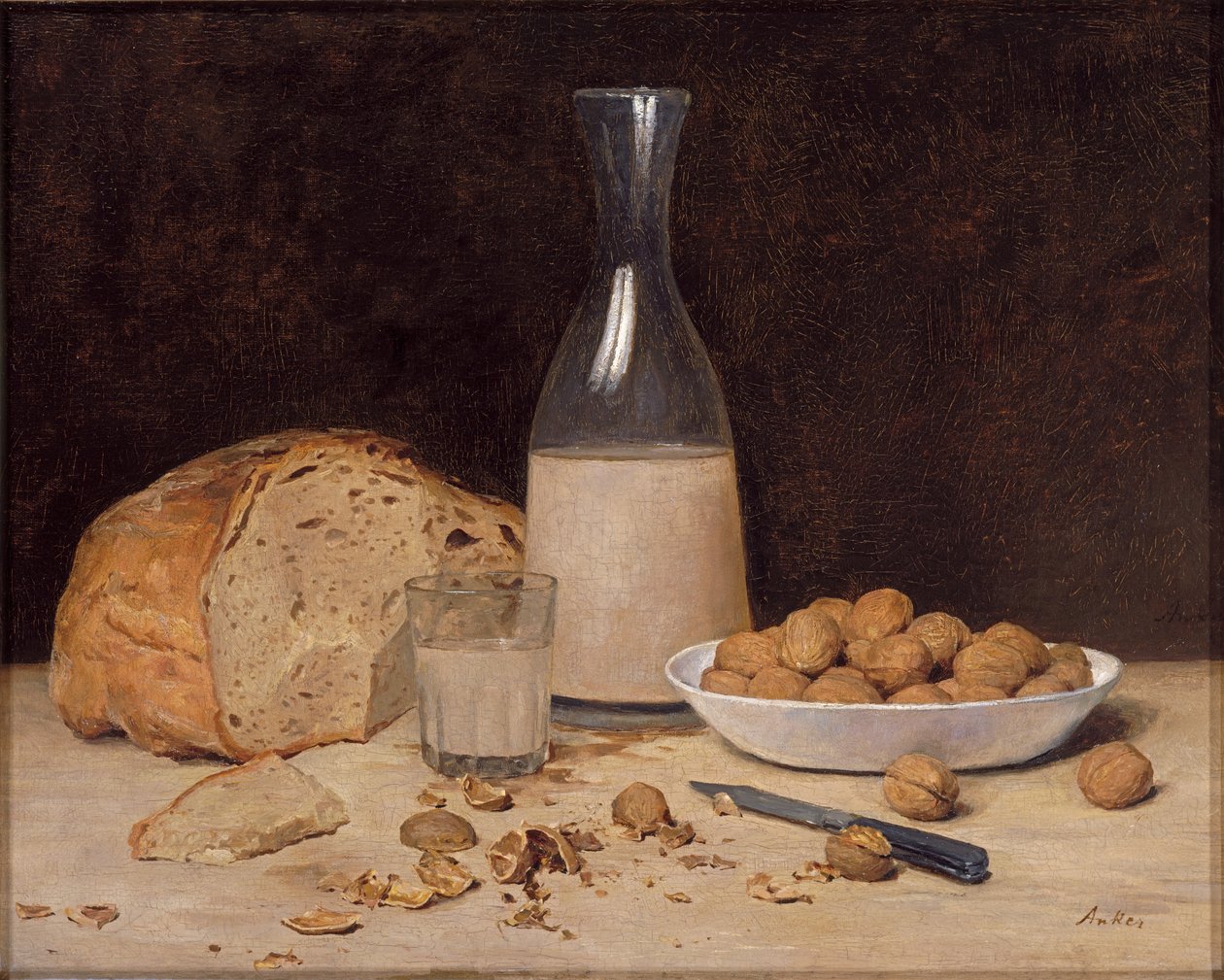 Ny vin af Albert Anker
