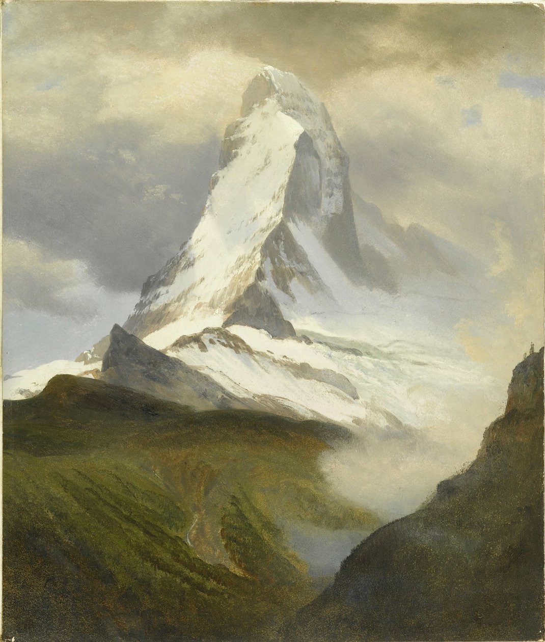 Matterhorn af Albert Bierstadt