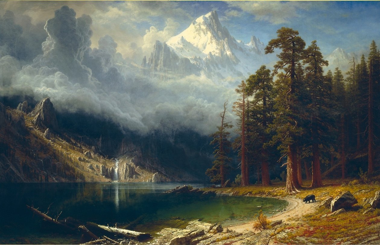 Mount Corcoran af Albert Bierstadt