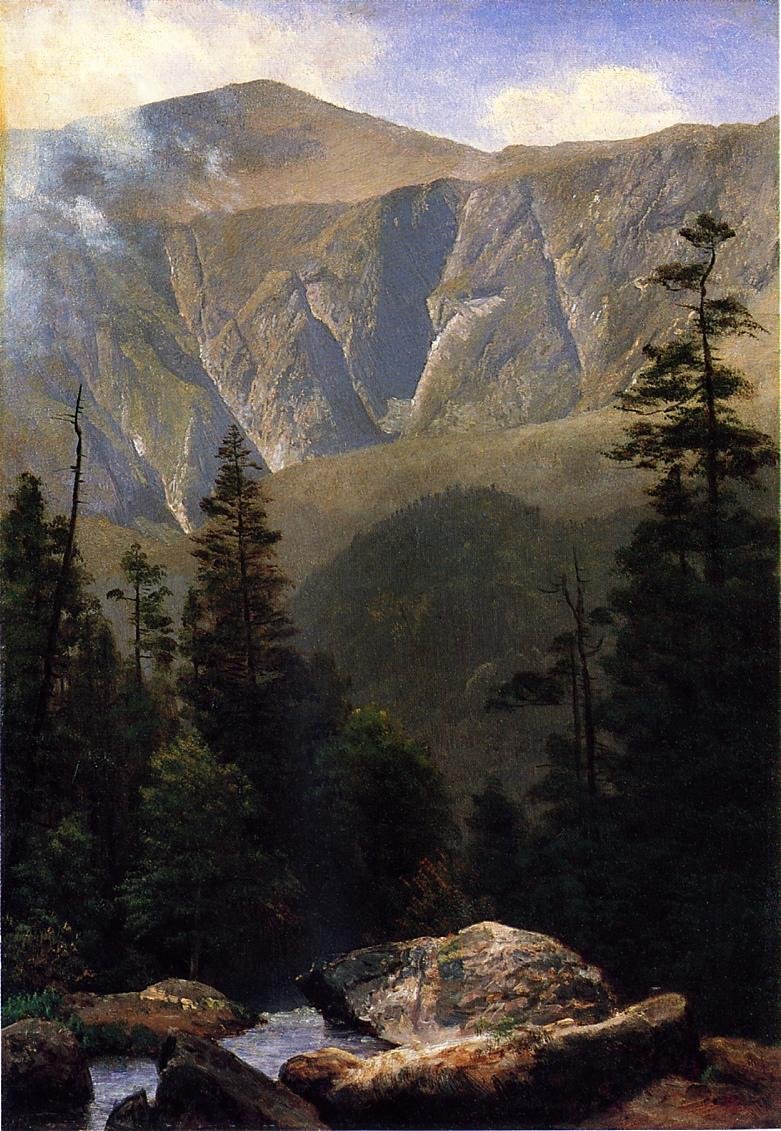 Bjergrige landskaber af Albert Bierstadt