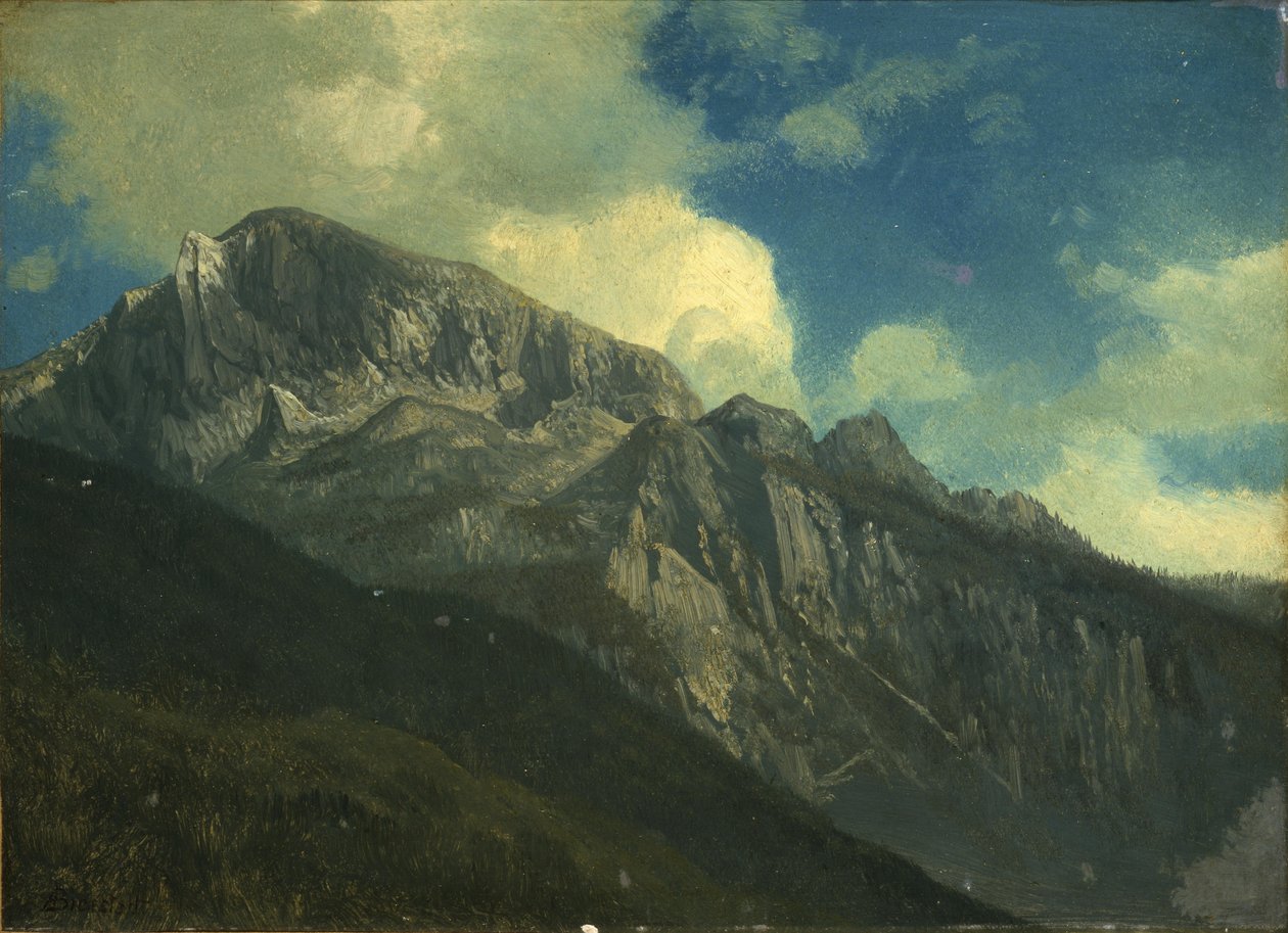 Bjerge af Albert Bierstadt