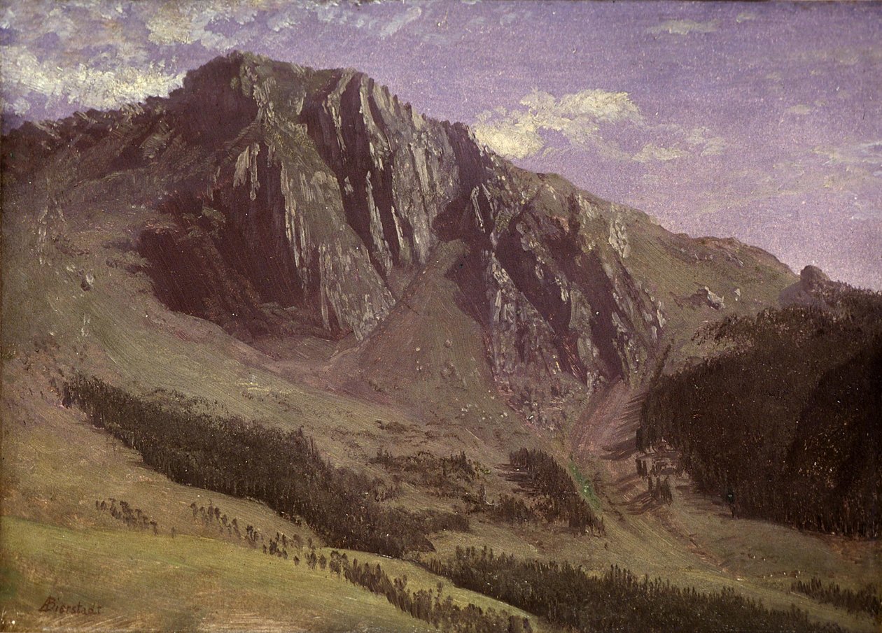 Bjerge af Albert Bierstadt
