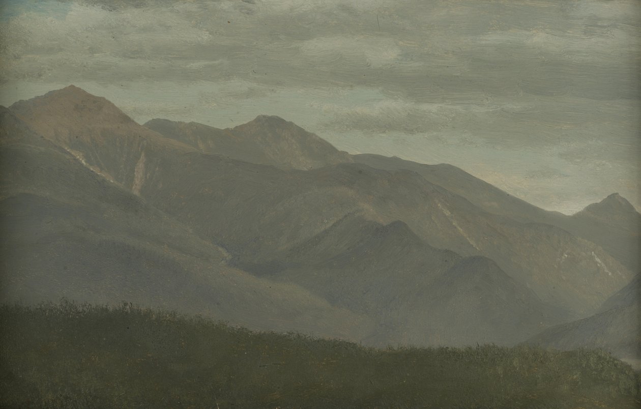 New Hampshire Mountains af Albert Bierstadt