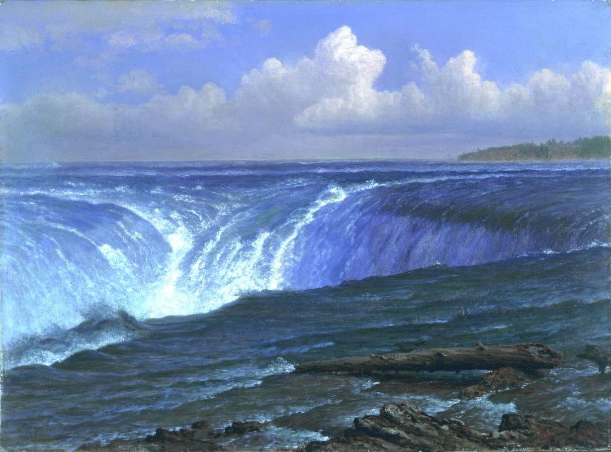 Niagara Falls af Albert Bierstadt