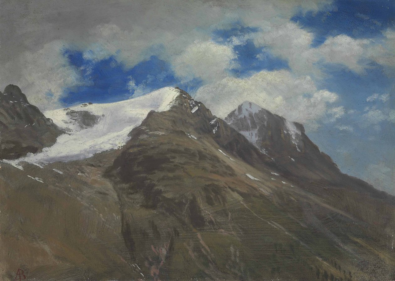 Toppe i Rockies af Albert Bierstadt
