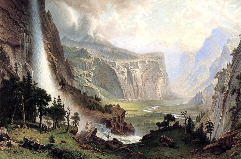Yosemites kupler af Albert Bierstadt