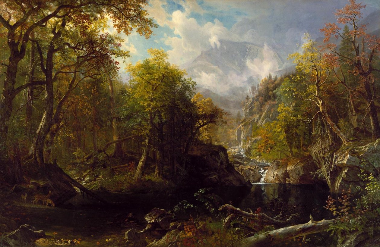 Smaragdpuljen af Albert Bierstadt