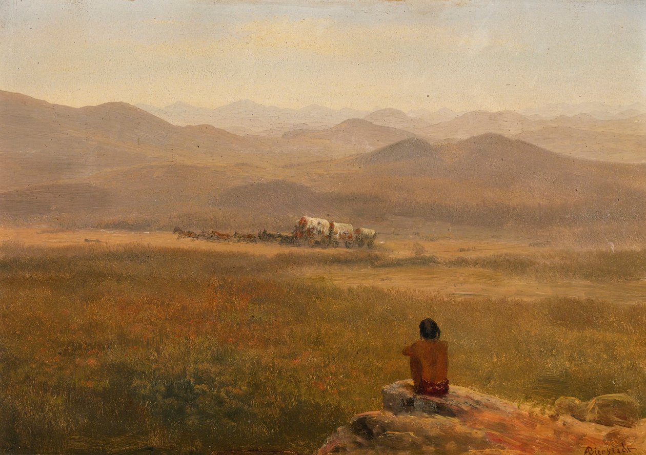 Udkigsposten af Albert Bierstadt