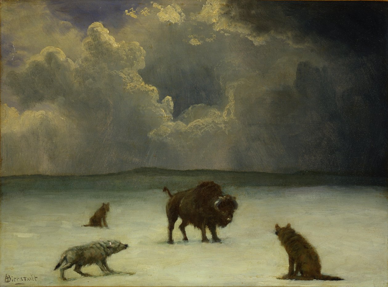 Fanget af Albert Bierstadt